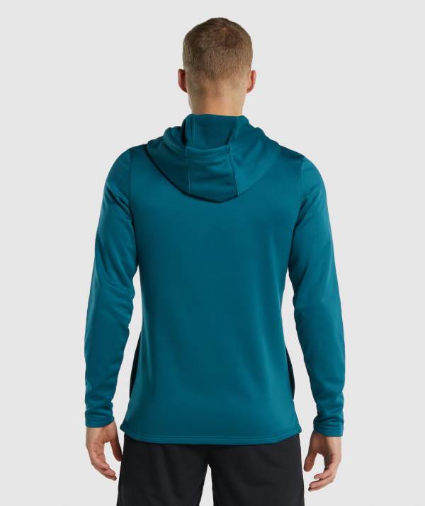 Panske Mikiny S Kapucňou Gymshark Arrival Tyrkysové | SI0589372